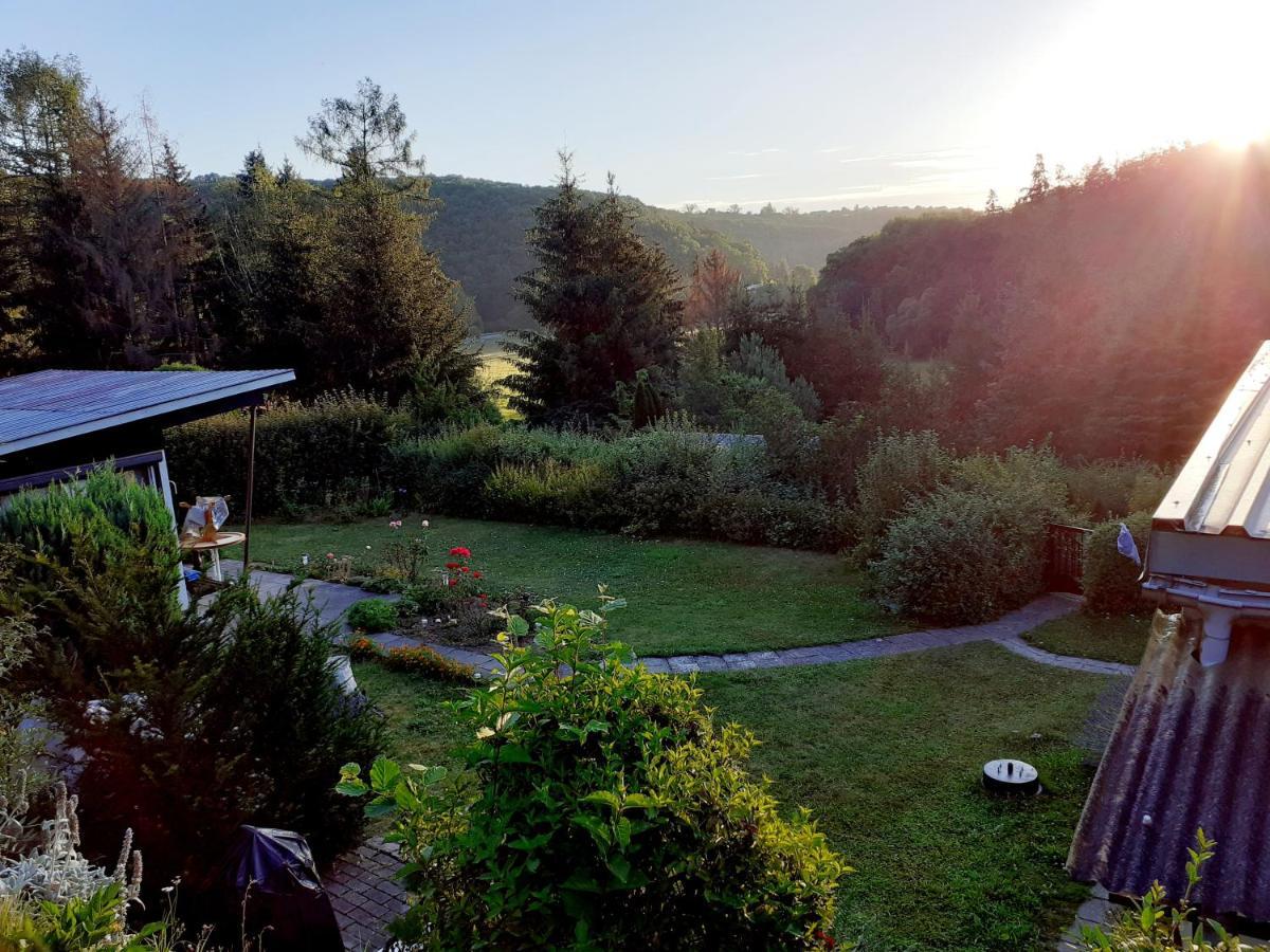 באד ביברה Talblick 2 - Ihr Zuhause : Das Ferienhaus Mitten Im Idyllischen Tal מראה חיצוני תמונה